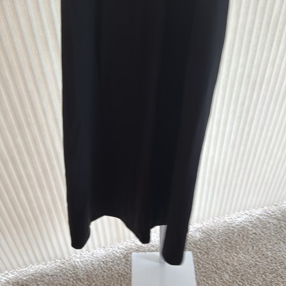 Halara Black Maxi Dress With Pockets Size Large NWT - Picture 5 of 7